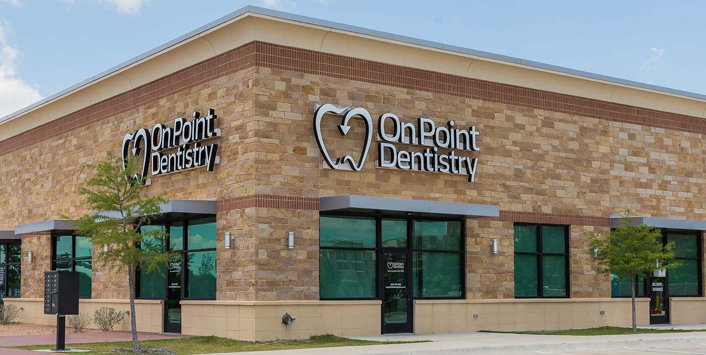 Exterior view of dental office in Frisco